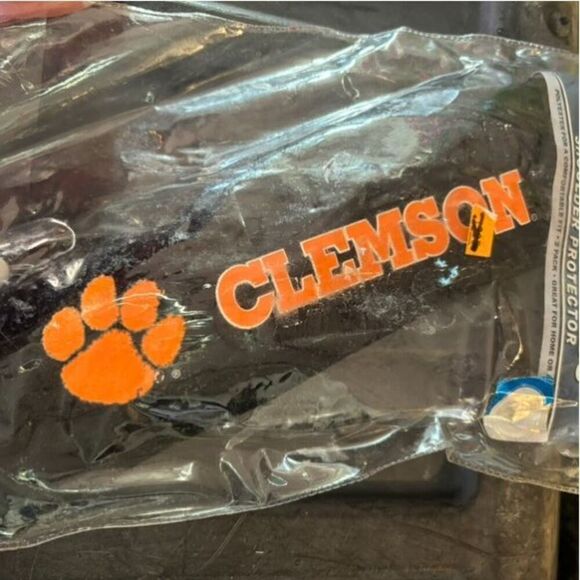 Clemson Tigers Seatbelt Pads Shoulder Protector *New* - Picture 2 of 10